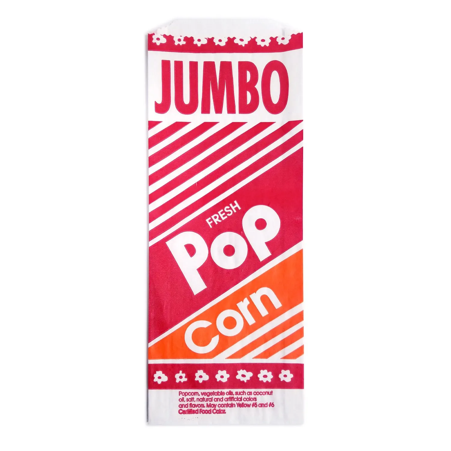 12" Jumbo Popcorn Bag