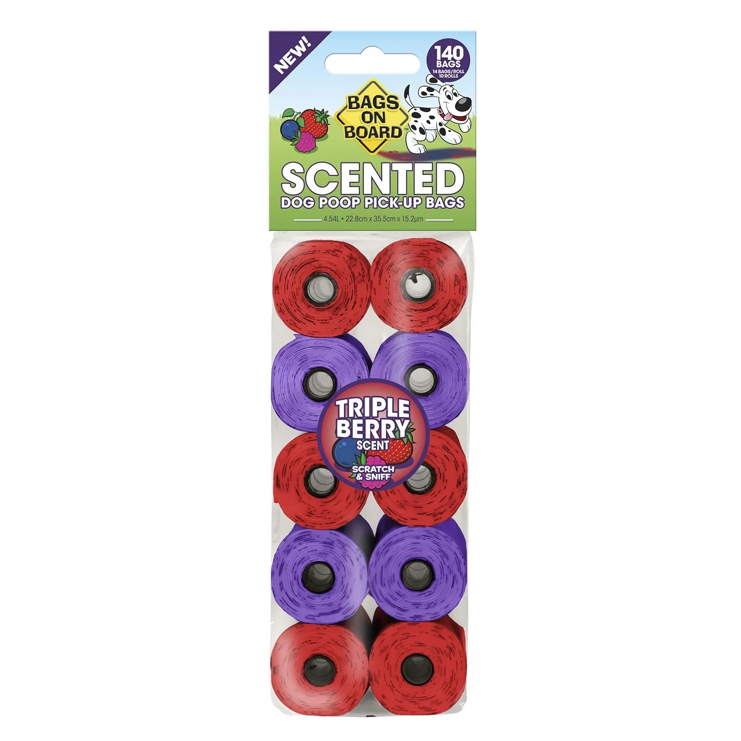 Bags on Board Scented Refill Rolls