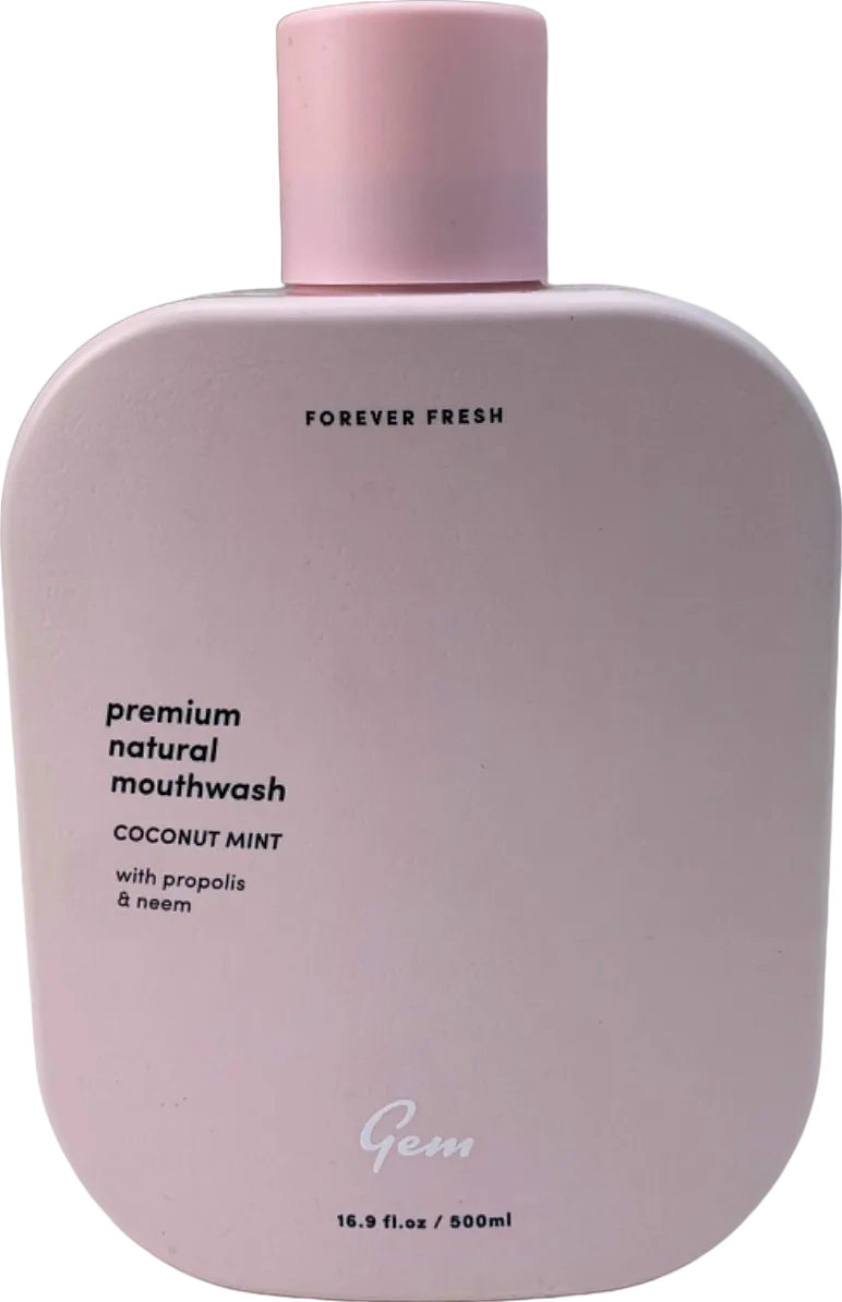 Gem Premium Natural Mouthwash Coconut Mint 500ml
