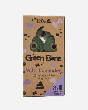 Green Bone Wild Lavender - 8 rolls (120 bags)