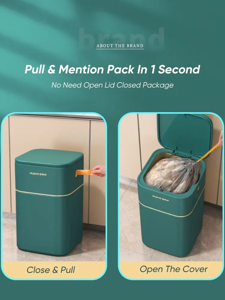 Nordic Style Self-Pack Kitchen Trash Can