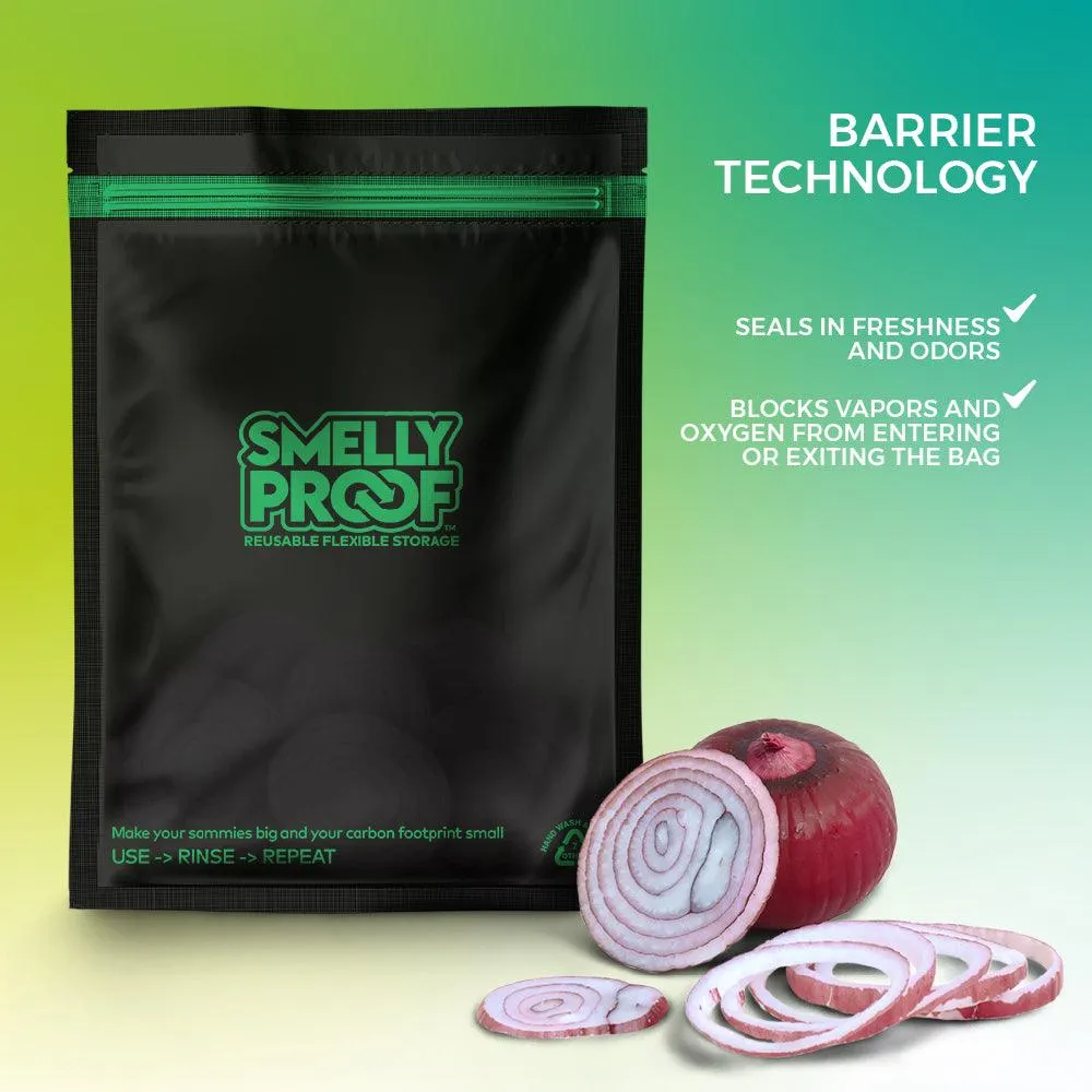 Reusable Black Flat Bags