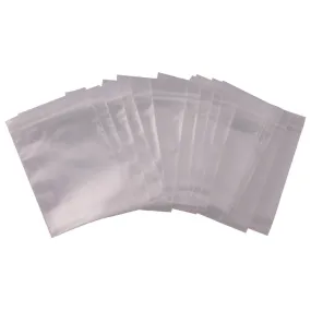 SA-B34 - 100 Pack of 3 Inch x 4 Inch Clear Reclosable Poly Bags - 2 MIL