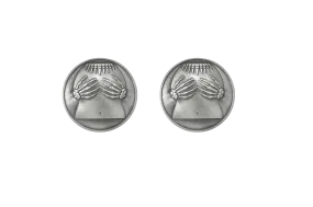 Skeleton Hands Biker pins