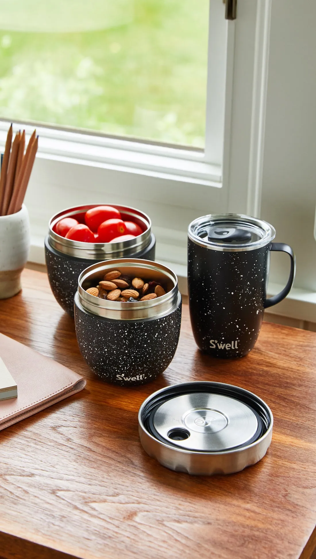 Speckled Night - Stainless Steel S'well Eats
