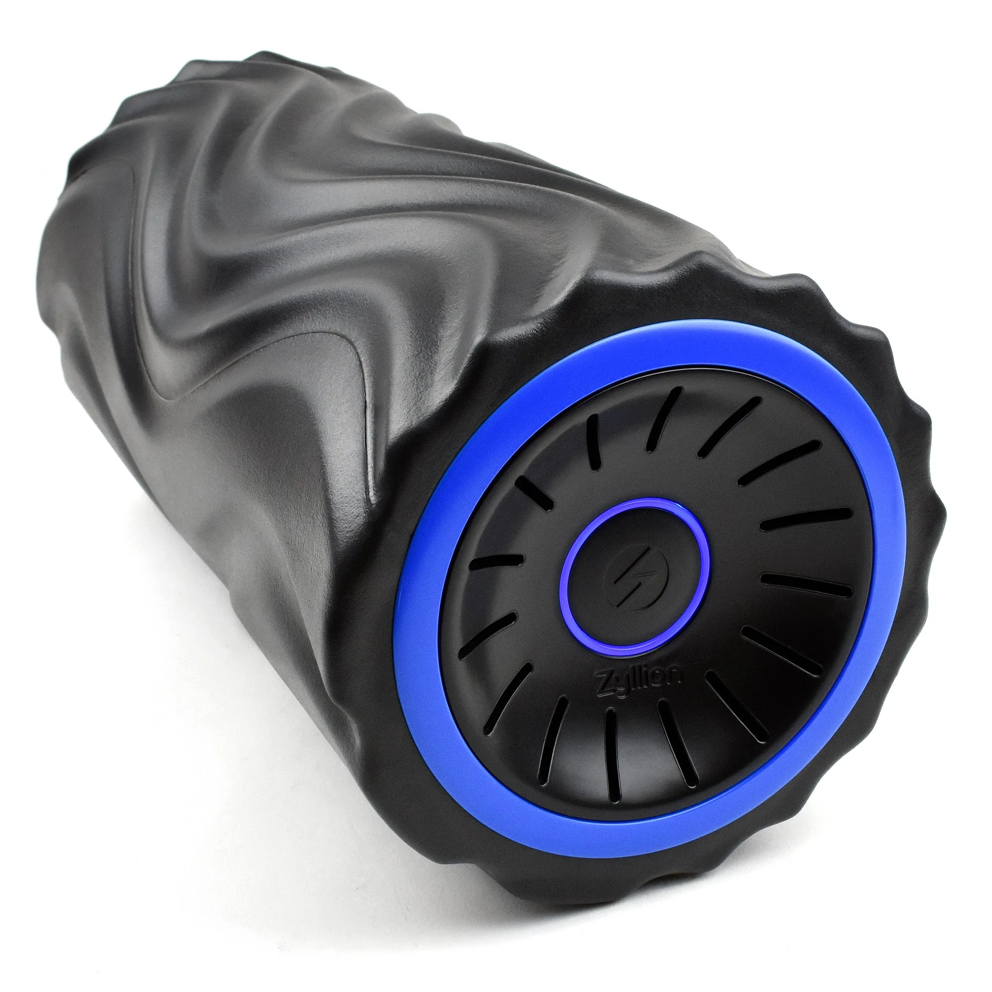 Zyllion Rechargeable Vibrating Foam Roller with 4 Intensity Levels and 3 High Density Surfaces (ZMA-22)